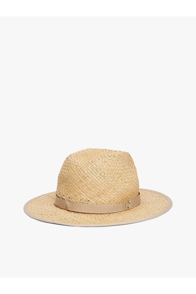 Tommy Hilfiger Women's Straw Fedora Hat