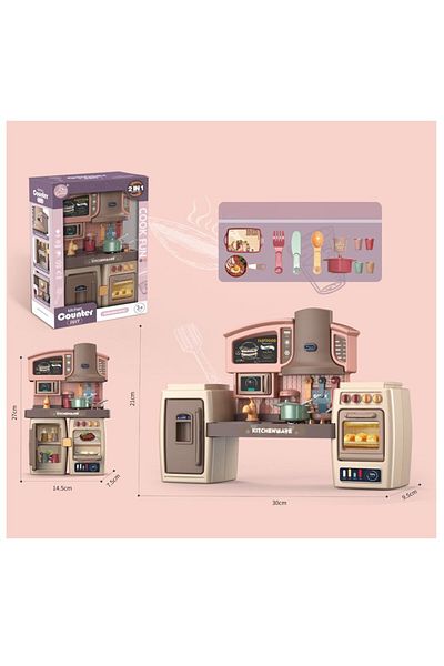 STEM 2 in 1 Kitchen Counter Suit - Cook Fun - with Light and Sound