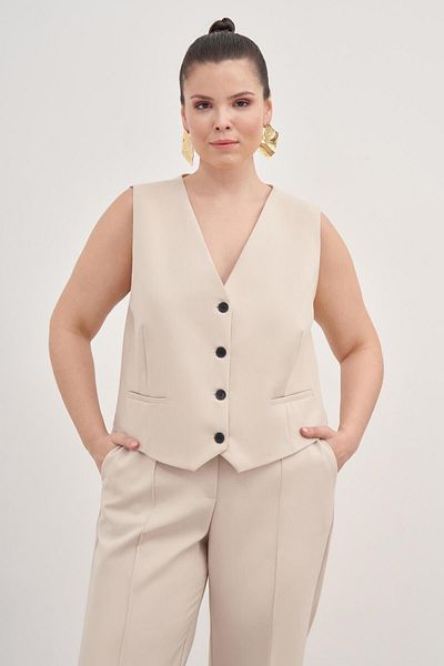 MYLİNE Lined Classic Vest
