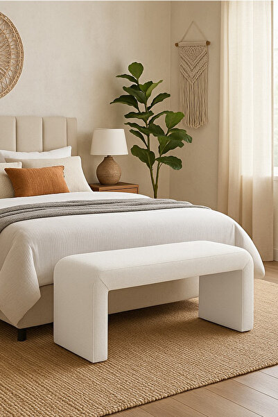 Zem Modica Bench, Kırık Beyaz