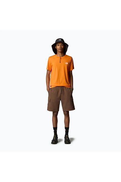 THE NORTH FACE Men's orange t-shirt simple dome The North face