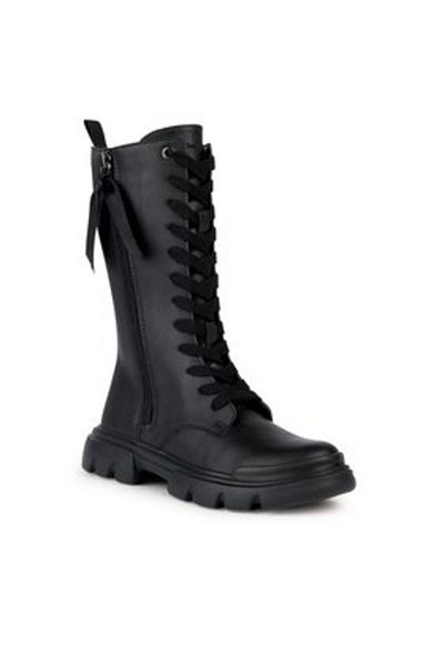 Geox girls' Trapper J36HVC-000BC black