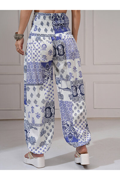 Vishudh By Styli Women Multicolor Ethnic Motifs Printed Pant