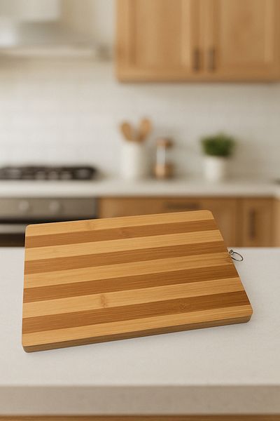 DolphFin Large Bamboo Cutting Board 34 cm X 24 cm