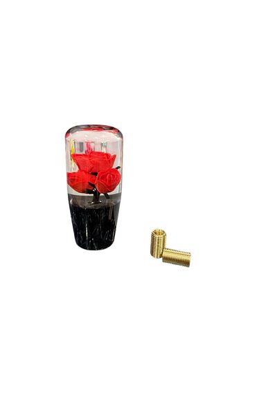 YAVAS OTO Red Rose Gear Shift Knob