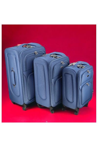 OEM Trolere set, My Travel A03, trei dimensiuni, 20", 24", 28", blue