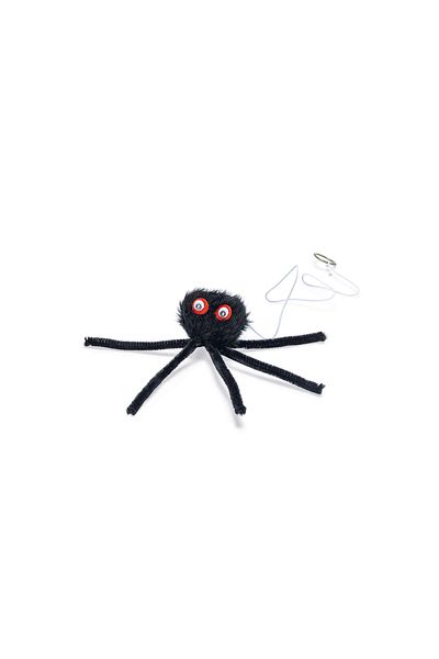 Beeztees Cat Toy, Elastic String Spider, 17cm Hnzrn