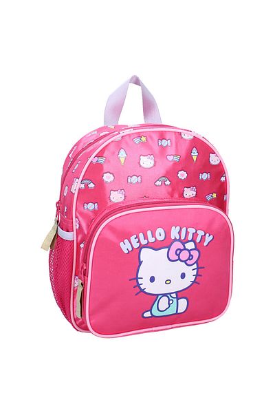 Hello Kitty Children's backpack, 29x23x10cm, two compartments, pockets, multicolor, Follow The Rainbow Hello Kitty