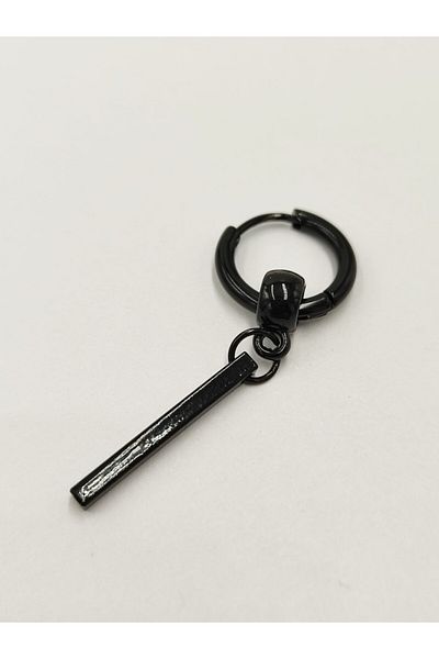 Sanalbolluk Black Color Stick Model Earrings