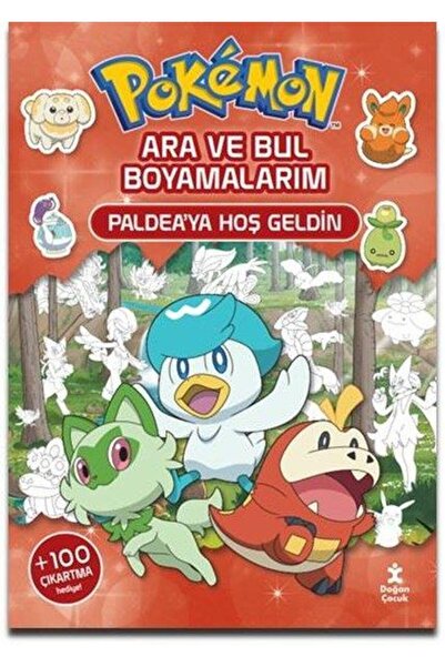 Doğan Çocuk Pokemon Ara Ve Bul Boyamalarım Paldea'ya Hoş Geldin