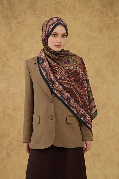 İpekhan Esinas -2025 New - Summer Collection Soft Shawl -3053