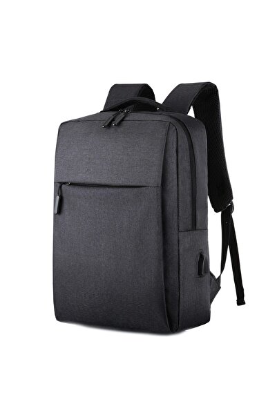 OEM Rucsac laptop Darklove 15.6", negru, USB, rezistent, portabil, elegant, 28x12x41 cm