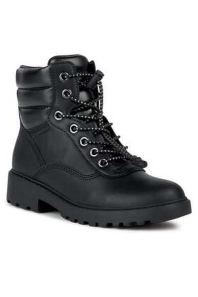 Geox girls' Trapper J367ZB-0BCLV black