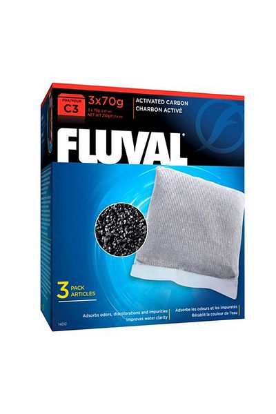 Hagen Fluval C3 Filter Carbon (3X70 Gr) Wlzor