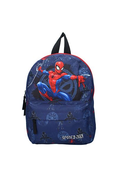 SPIDERMAN Children's backpack, 31x23x8 cm, with two compartments, multicolor, Fight Against Wrong, Spiderman