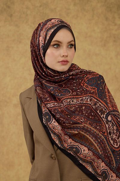 İpekhan Esinas -2025 New - Summer Collection Soft Shawl -3053