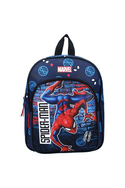 SPIDERMAN Children's backpack, 30x25x11 cm, with two compartments, multicolor, Beyond Amazing, Spiderman