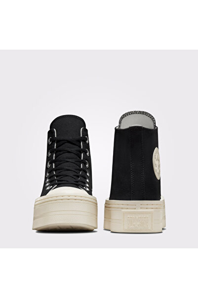 Converse Γυναικεία μαύρα αθλητικά παπούτσια Chuck Taylor All Star Modern Lift Platform Canvas