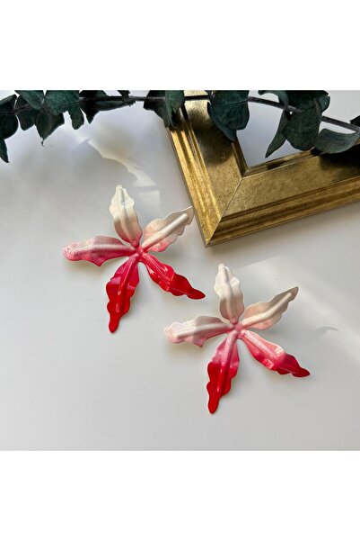 Alice İsstanbul Pink&White Flower Earrings