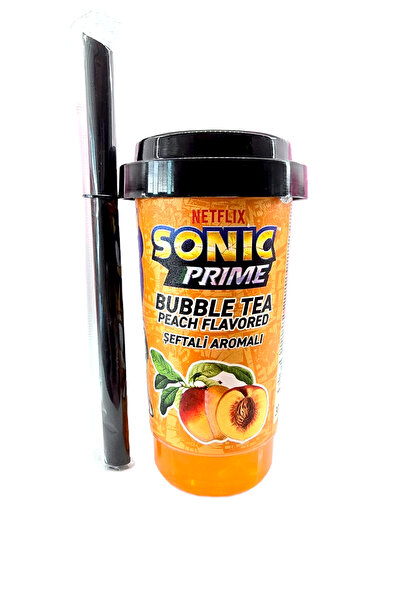 Sonic Prime Bubble Tea Şeftali