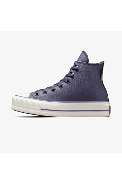 Converse Chuck Taylor All Star Lift Unisex Mor Deri Bot