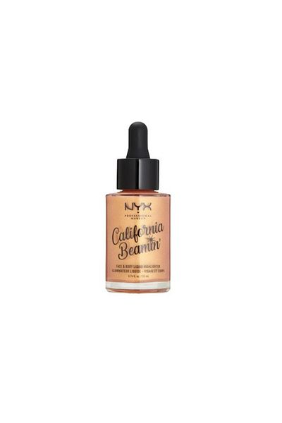NYX Iluminátor lichid, NYX, California Beamin, 04 Golden Glow, 22 ml