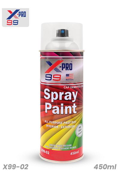 X-PRO 99 Spray Paint - Clear Gloss Lacquer (450ml)