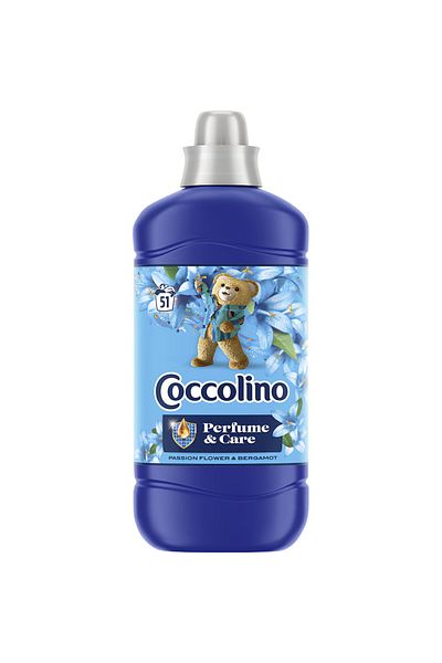 Coccolino Passion Flower Fabric Softener, 1275ml, 51 Washes
