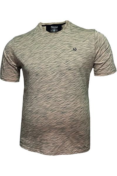 montecarlo Large Size Flared Lycra Combed Cotton T-Shirt