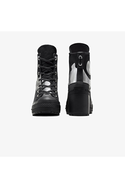 Converse Chuck 70 De Luxe Heel Chrome Unisex Siyah Platform Sneaker