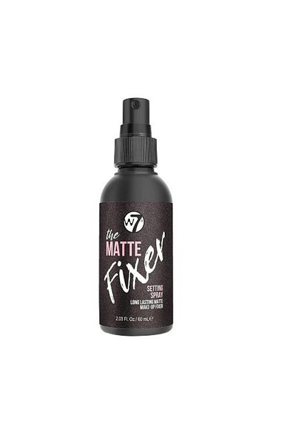 w7 Sprej pro Fixarea Machiajului, W7, matný fixační sprej, 60 ml