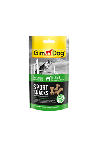 Gimdog GimDog Sport Snacks Mini-Bones With Lamb - 60g