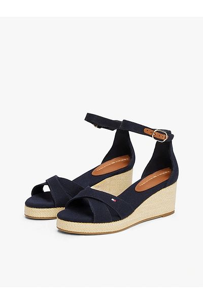 Tommy Hilfiger ФЛАГ CRIS-CROS MID WEDGE ESPAD