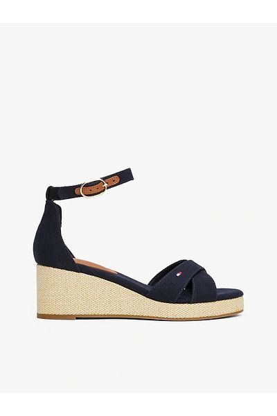 Tommy Hilfiger ФЛАГ CRIS-CROS MID WEDGE ESPAD