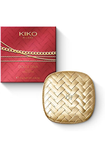 Kiko Iluminator, Milano, Dolce Diva Baked Highlighter, 01 Lively Champagne, 10 g