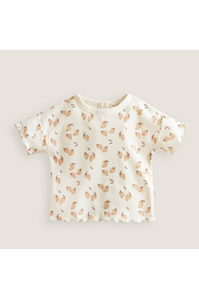 Chakra تي شيرت بأكمام قصيرة مطبوع عليه نزهة إكرو