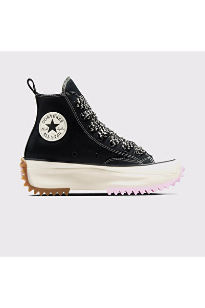 Converse Run Star Hike Unisex Siyah Platform Sneaker