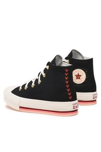 converse Tenisi Converse pentru fete A04953C negri