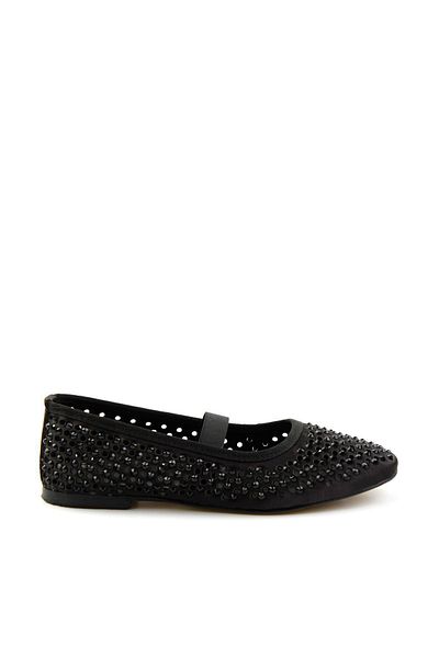Bambi Black Black Women's Ballerina Ballet K 01503742638
