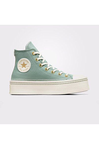 Converse A07547C.312-CHUCK TAYLOR ALL STAR M Yeşil Kadın Günlük Spor Ayakkabı