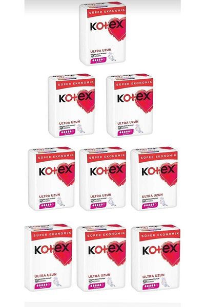 Kotex وسادة طويلة الترا كوادرو 9 × 18