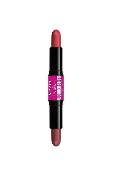 NYX Professional Makeup Stick Cream Blush, Nyx, Wonder Stick Blush Duo, 03 Coral Deep Peach