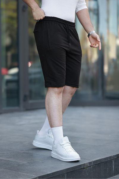 Mero Life Ανδρικό σορτς με διπλή τσέπη με ελαστική μέση και βερμούδες