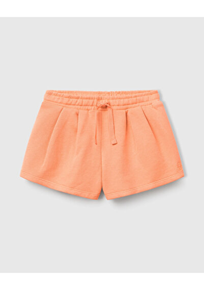 Benetton Girl's Shorts 1-6 Years Salmon