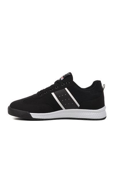 WALKWAY Pantofi sport unisex ușori Xstep Black White Mesh 2026 G