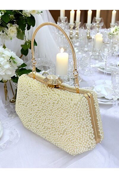 Gloriys Ayakkabı & Çanta 025 Перлинний золотий скринька