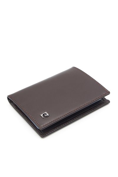 Pierre Cardin Brown Analine Leather Credit Card Holder 032D06