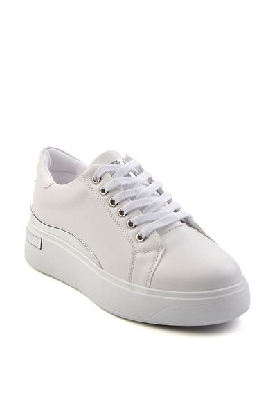 Bambi White Lame Women's Sneaker K 01179001409