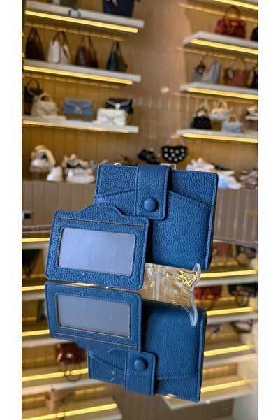 KRISTE BELL Imported Special Id Card Holder Wallet Navy Blue