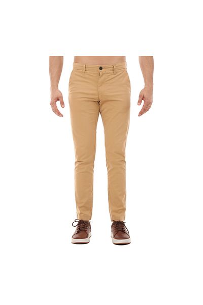 Timberland Timberland B0A2BYYEH31-R Twill Chino Ανδρικό Slim Παντελόνι - Μπρονζέ